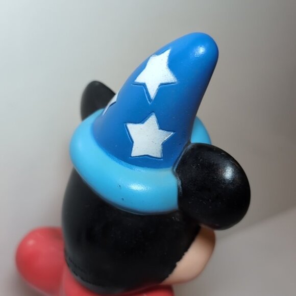 Vintage 1990s Disney Bubble Bath Bottle Mickey Mouse Fantasia Sorcerer EMPTY - Picture 6 of 13